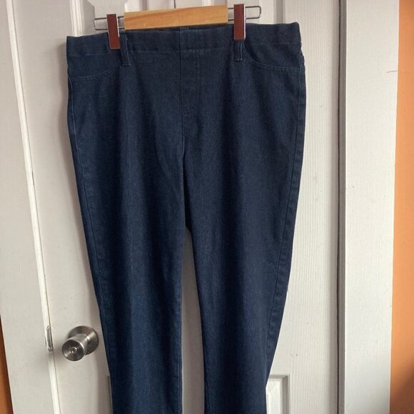 GEORGE Pull-on Denim leggings size L - Picture 1 of 5